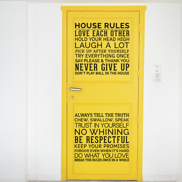 House Rules