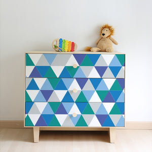 Triangles for changing table