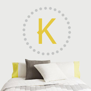 Personalized Letter Bed Top