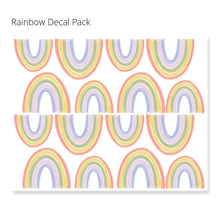 Load image into Gallery viewer, Rainbow Decal Set - Non-Toxic, Reusable, Repositionable