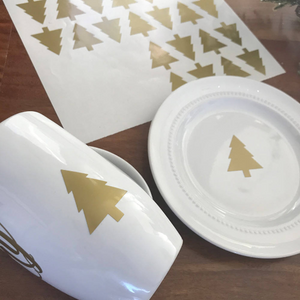 Christmas Tree Decals