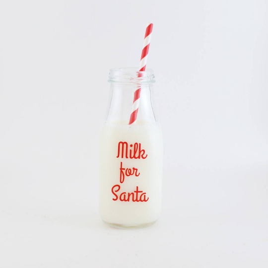 Milk for Santa Decal