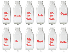 Load image into Gallery viewer, Milk for Santa Decal