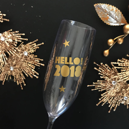Happy New Year Decals