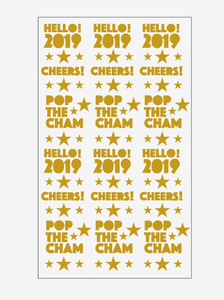 Happy New Year Decals