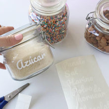 Load image into Gallery viewer, Personalized Home Organization Vinyl Tags