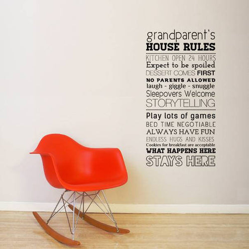 Playroom Rules