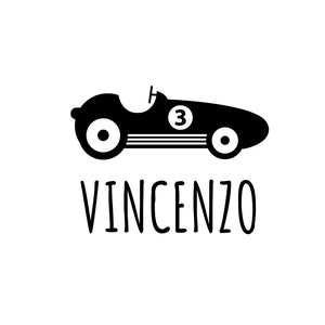 Race Car Decal