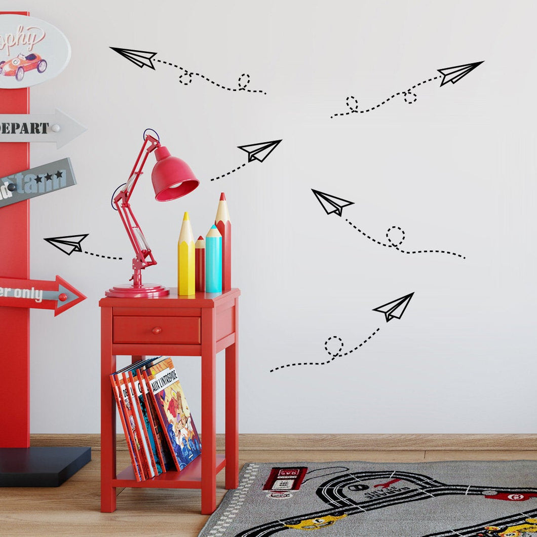 Paper Airplanes decals