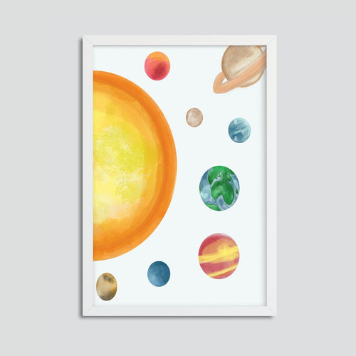 Solar System Art Print